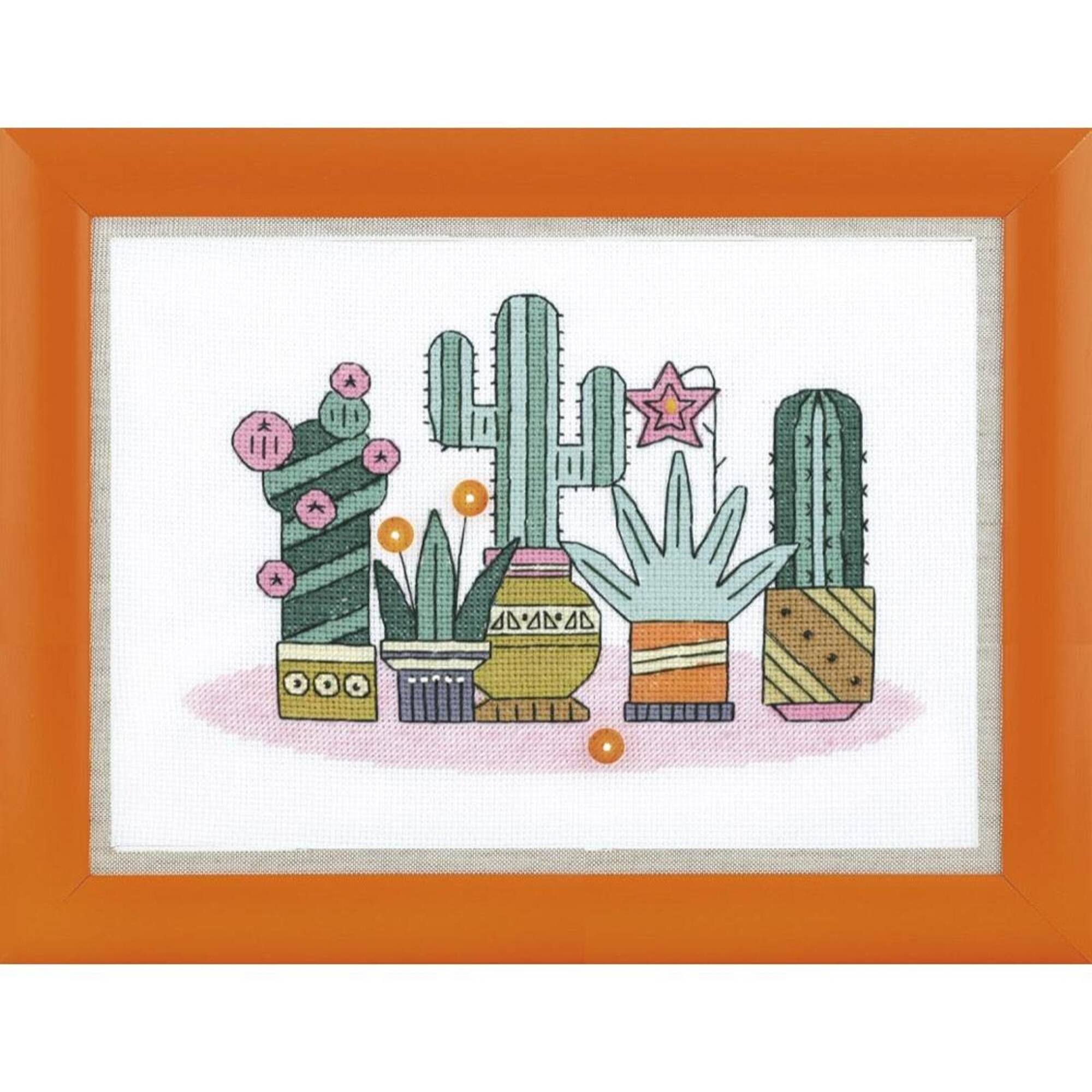 Crystal Art Counted Cross Stitch Kit Triptych Bright Mexico